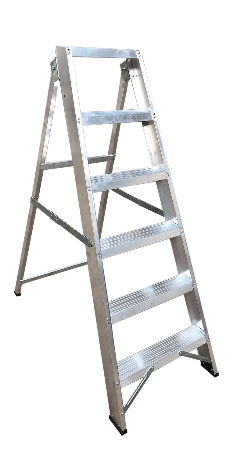 RS PRO Leiter 6-Stufen Aluminium bis 1.26m, 4.5kg