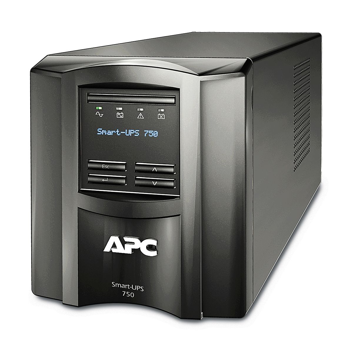 APC SmartUPS SMT Uninterruptible Power Supply, 750VA (500W) SMT750IC