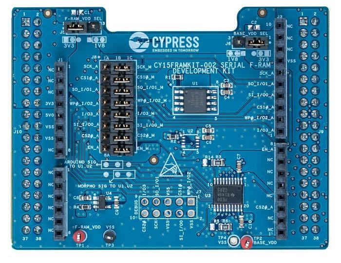 Cypress Semiconductor Development Kit Serieller F-RAM Arduino kompatible Platinen