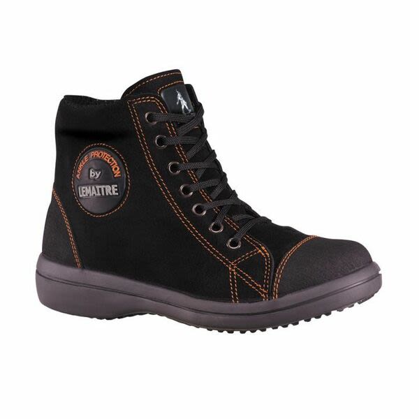 VIHNS30NR37 | LEMAITRE SECURITE VITAMINE Black Steel Toe Capped Womens ...