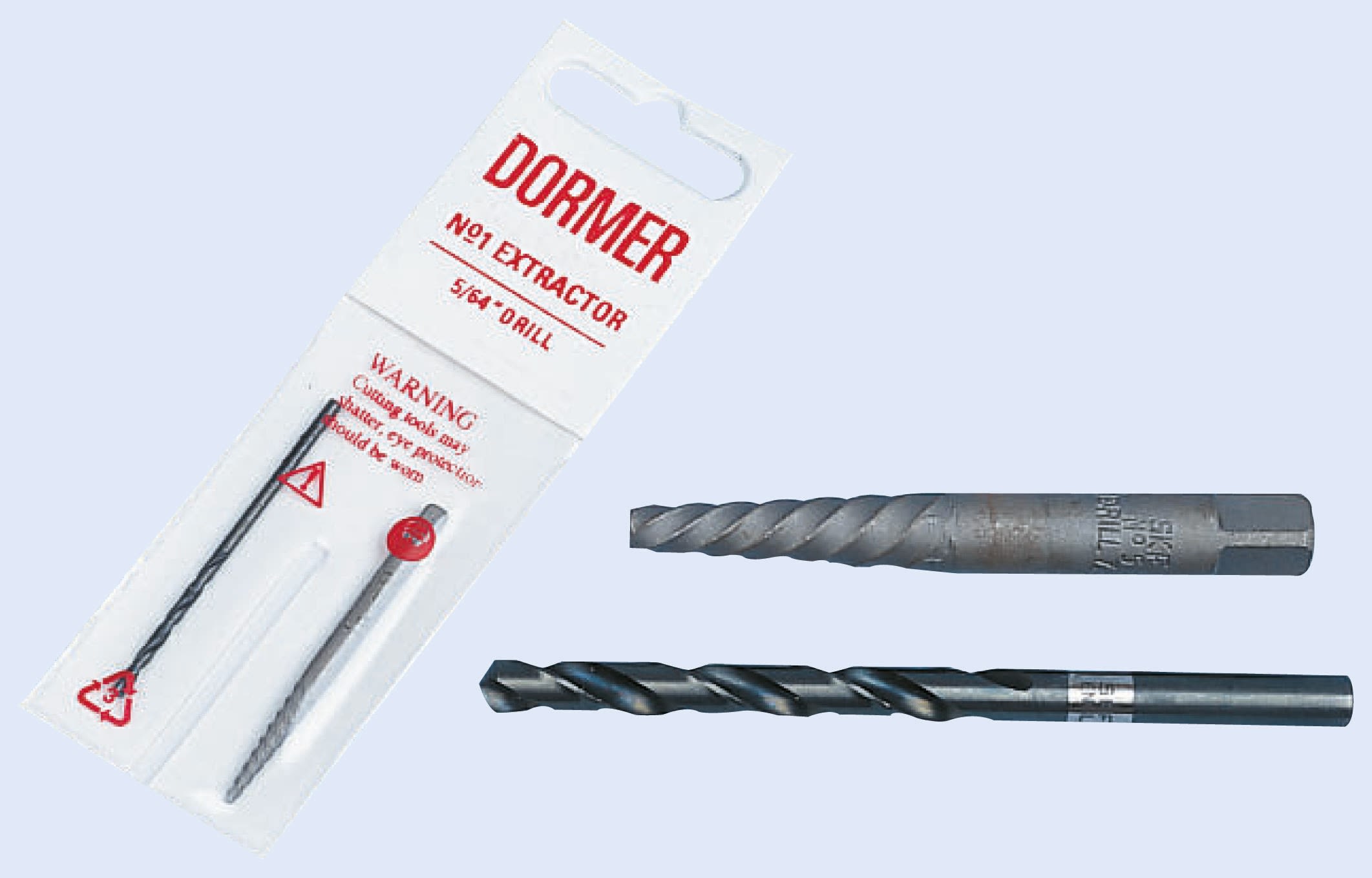 7917 NO 5EXT9/32 | Dormer 2 piece HSS Screw Extractor | RS