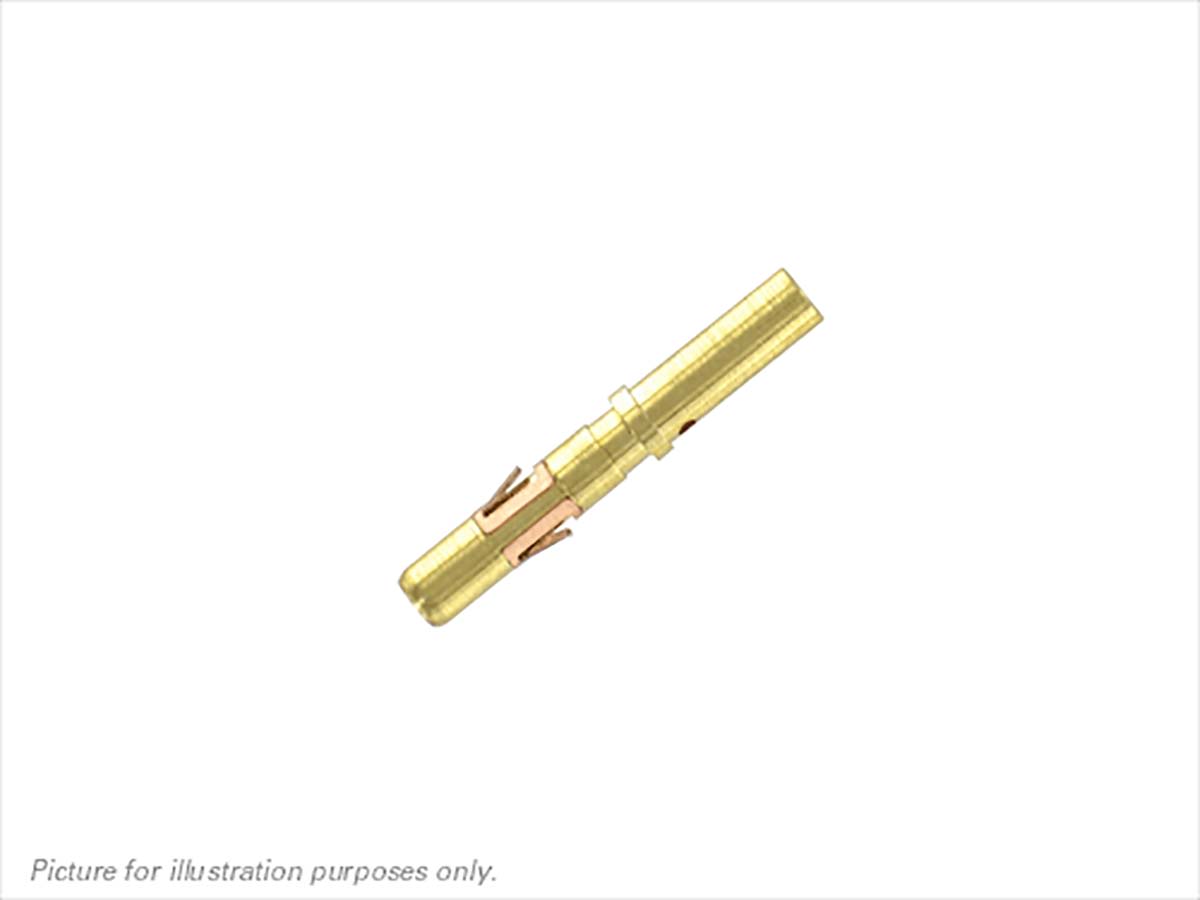 Souriau Female Crimp Circular Connector Contact, Contact Size 16, Wire Size 16 → 14 AWG