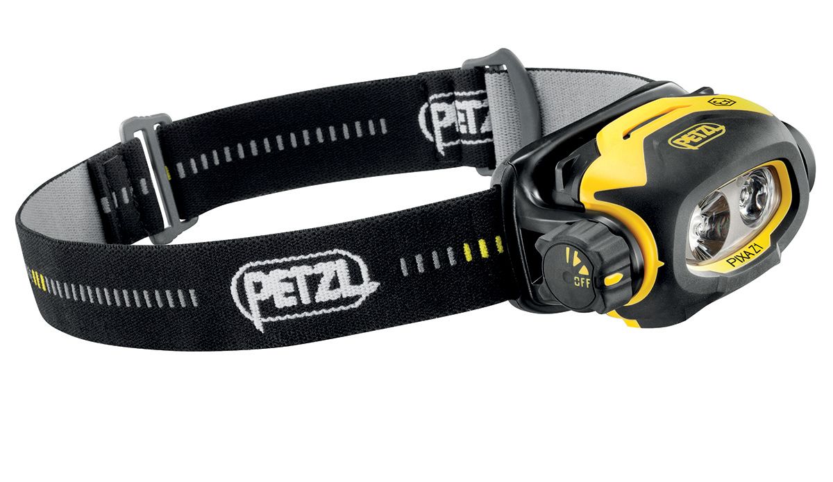 Lampe frontale LED non rechargeable Petzl, 100 lm, 2 piles alcalines AA