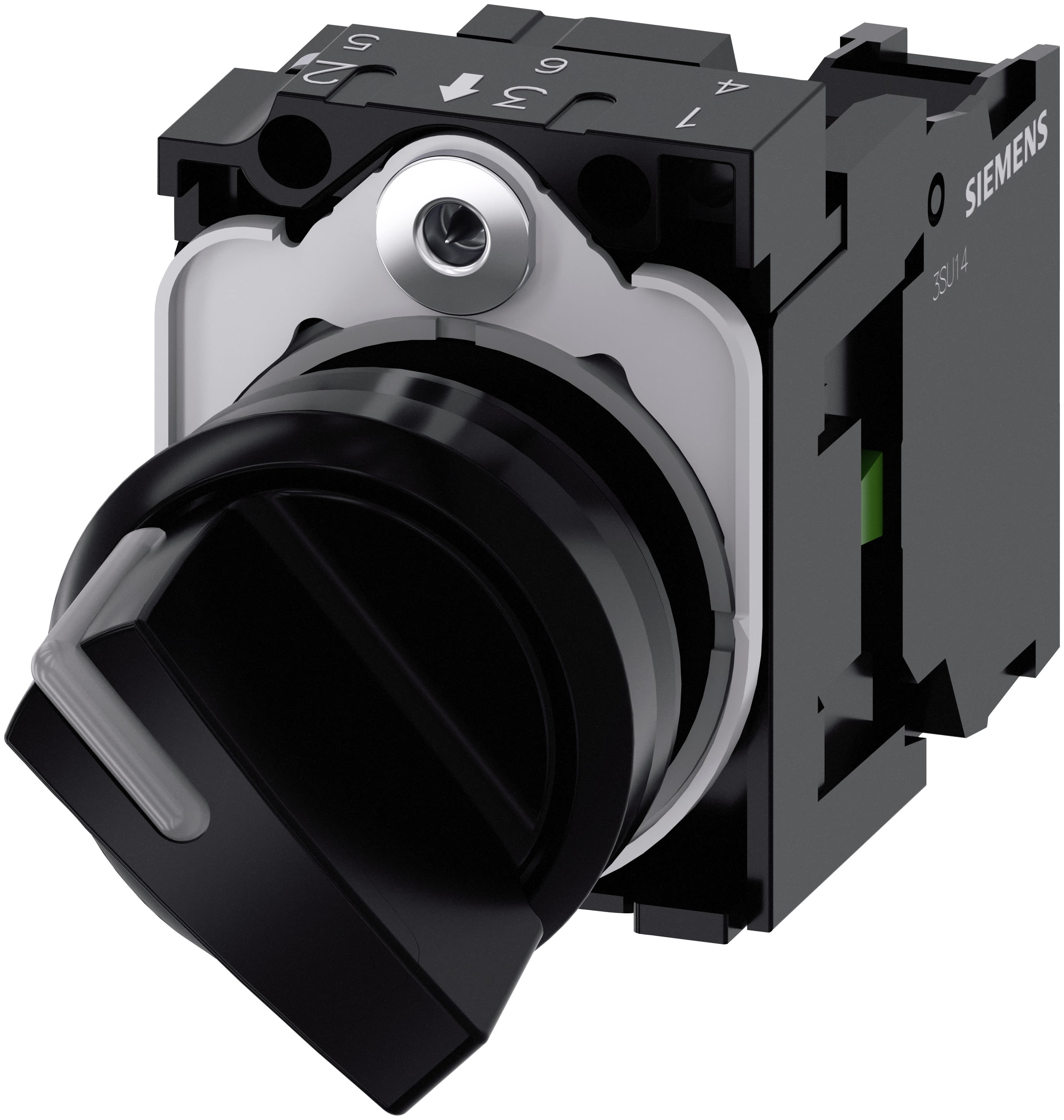 3SU11002BF101BA0 Siemens 2 Position Selector Switch , Illuminated RS