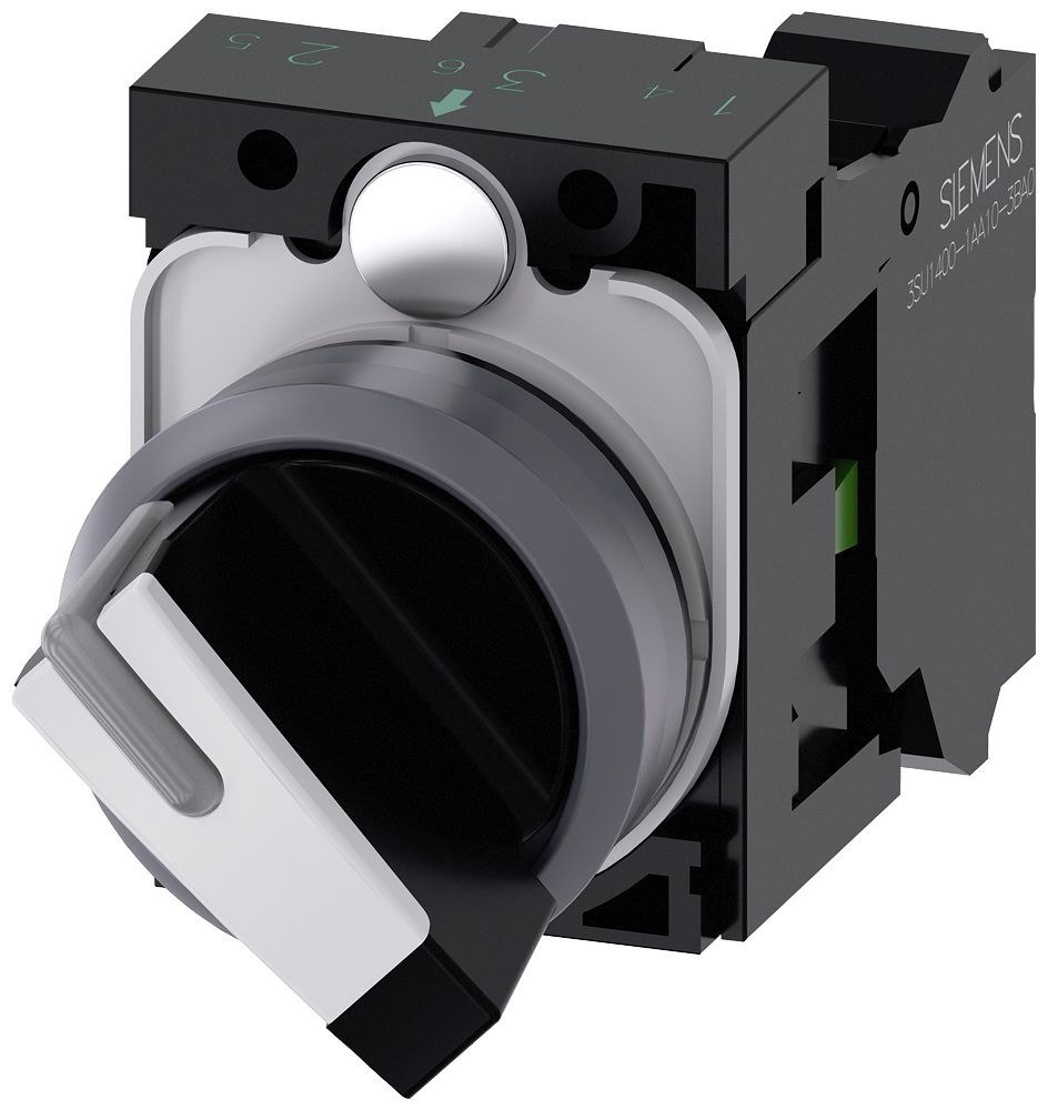 3SU11302BF603BA0 Siemens 2 Position Selector Switch , Illuminated RS