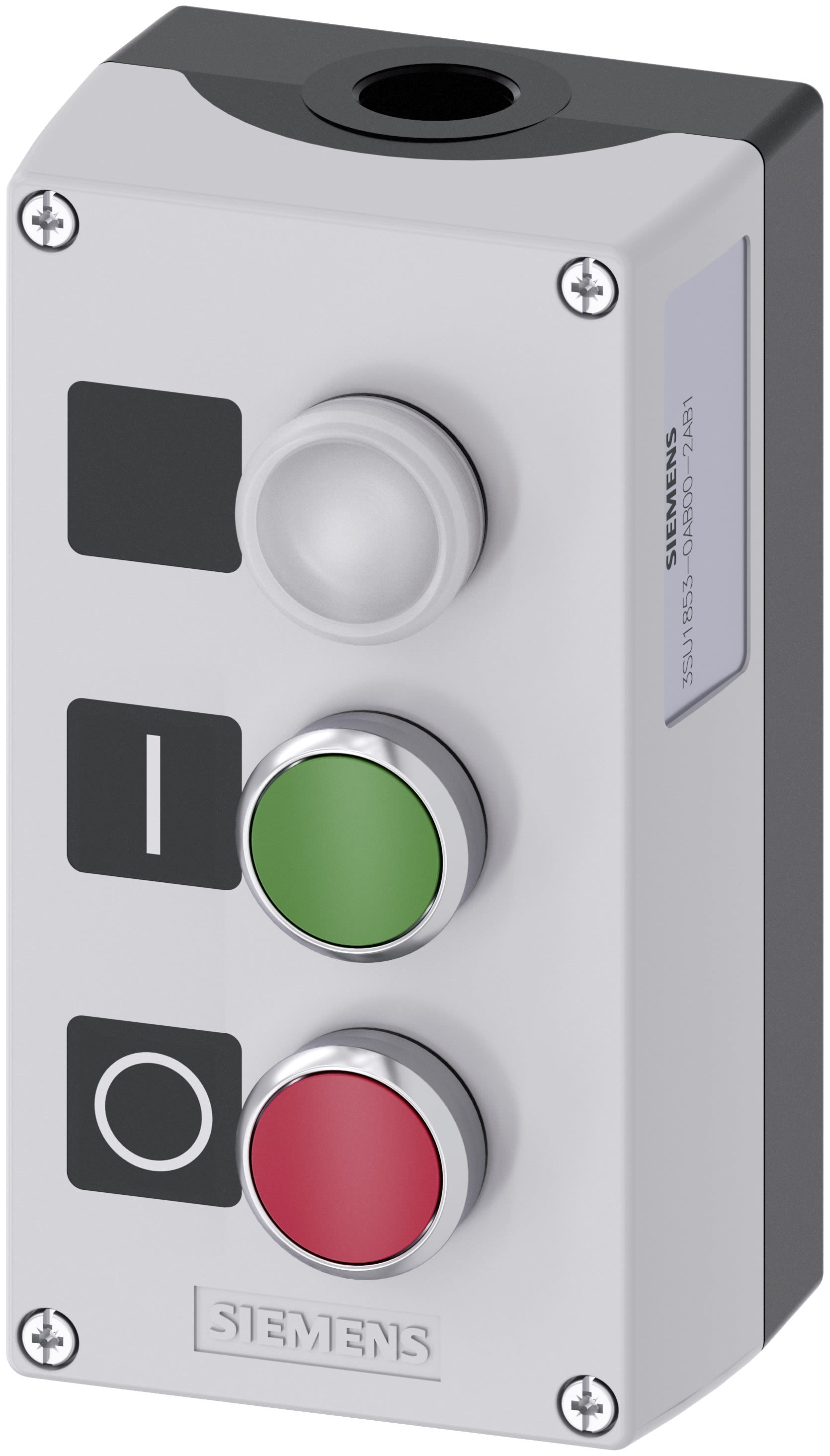 3SU1853-0AB00-2AB1 | Siemens Control Station Switch, Metal, Green, Red ...