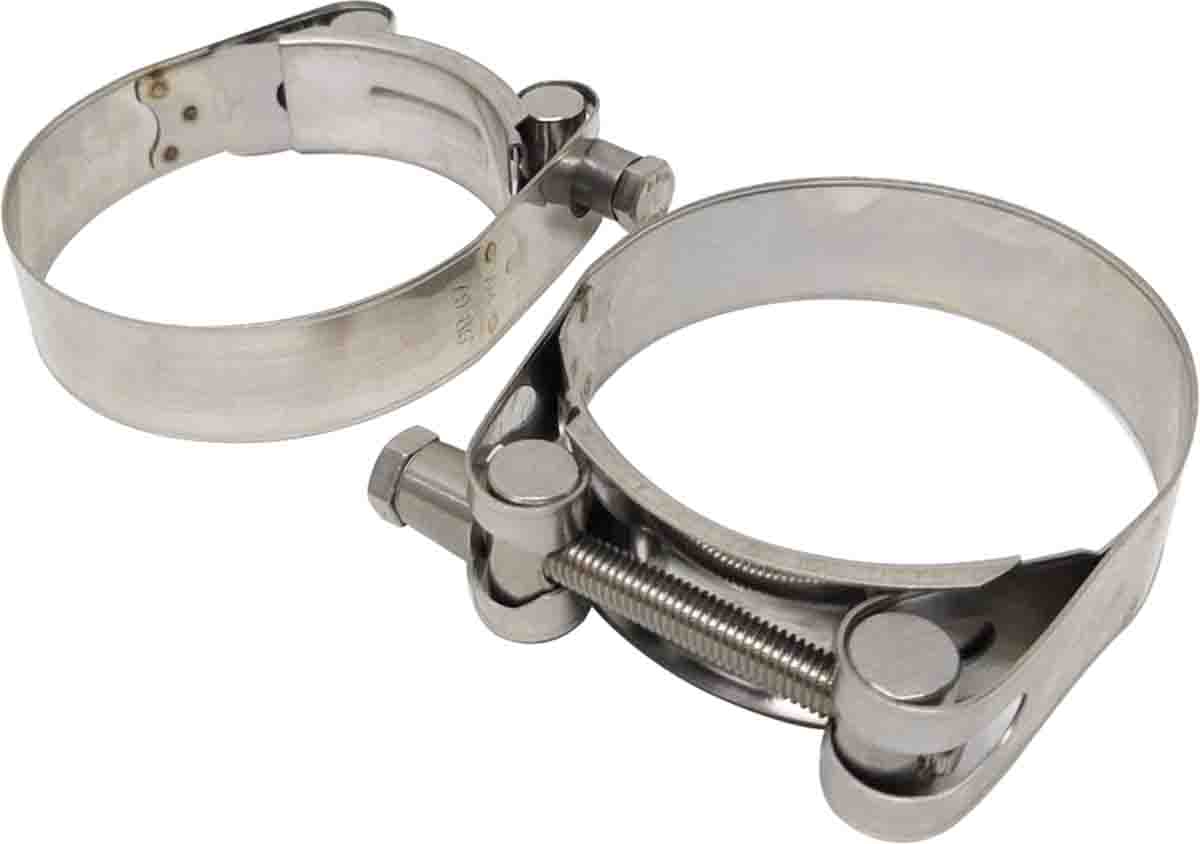 RS PRO Stainless Steel 304 Bolt Head Hose Clamp, 28mm Band Width, 85 → 91mm ID