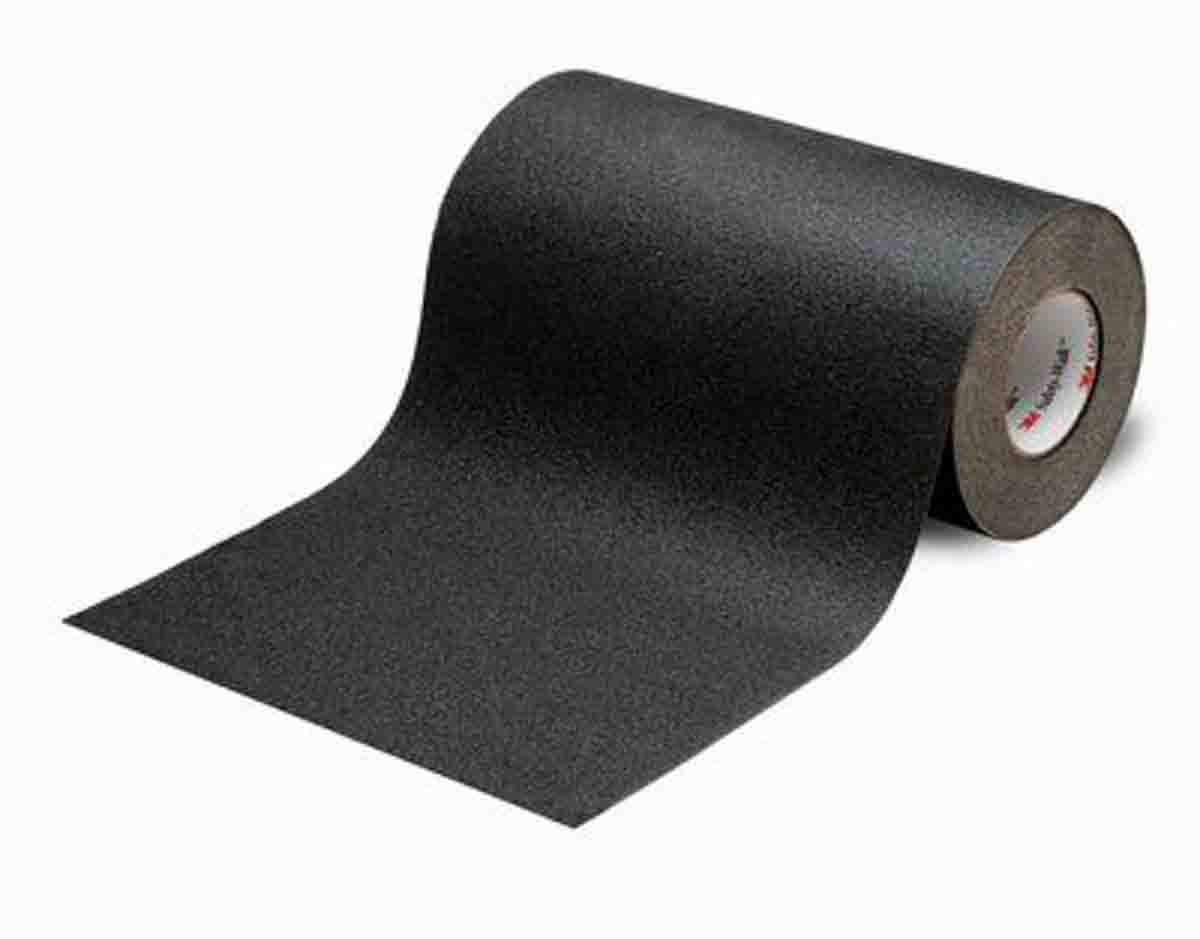 11195 | 3M Black 18.3m Anti-slip Hazard Tape, 1.17mm Thickness | RS