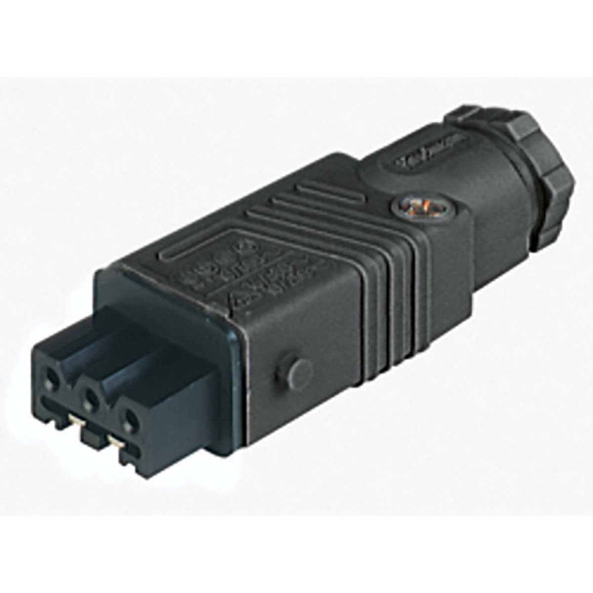 Lumberg Automation, ST IP54 Black Cable Mount 3P+E Industrial Power Socket, Rated At 10A, 230 V, 400 V