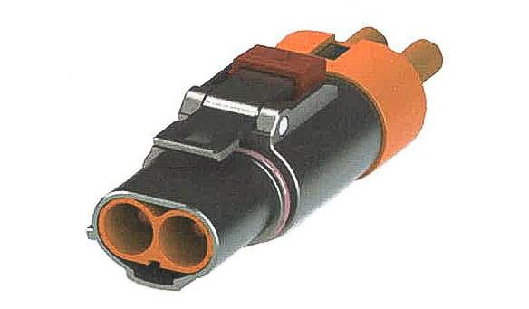 PL182 Cable Mount Powerlok Connector, Female to Male, 2 Way, 60.0A, 1.0 kV