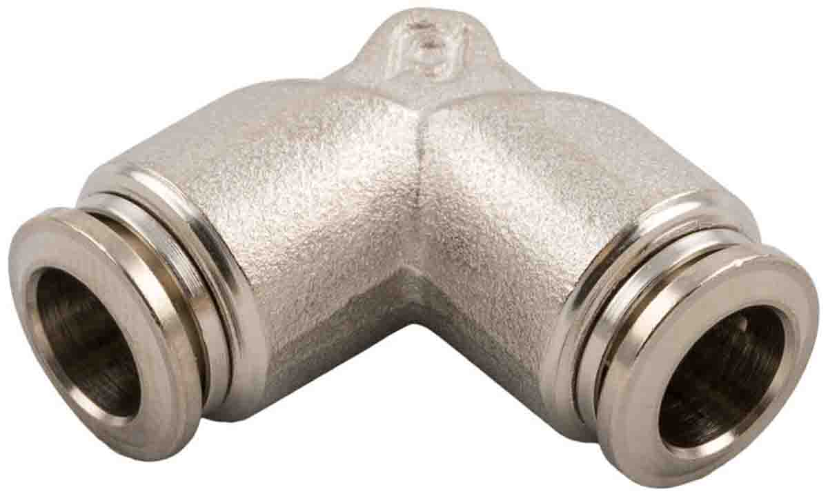 RS PRO 57000 Series Push-in Fitting, Push In 12 mm to Push In 12 mm, Tube-to-Tube Connection Style