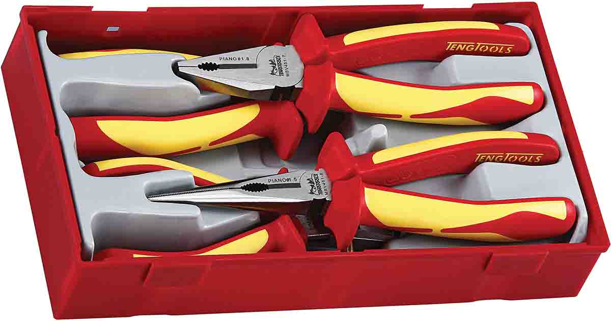Teng Tools Steel Pliers 250 mm Overall Length