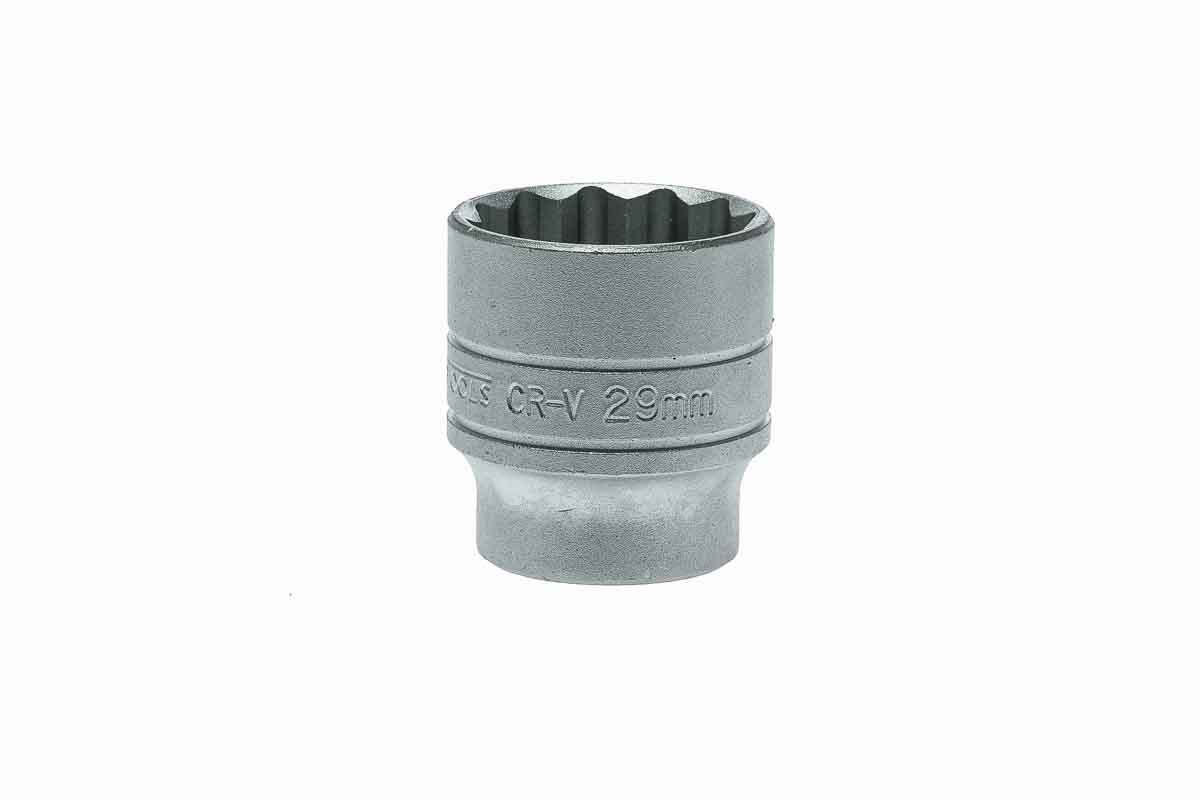 Teng Tools 29mm Socket With 1/2 in Drive , Length 43 mm