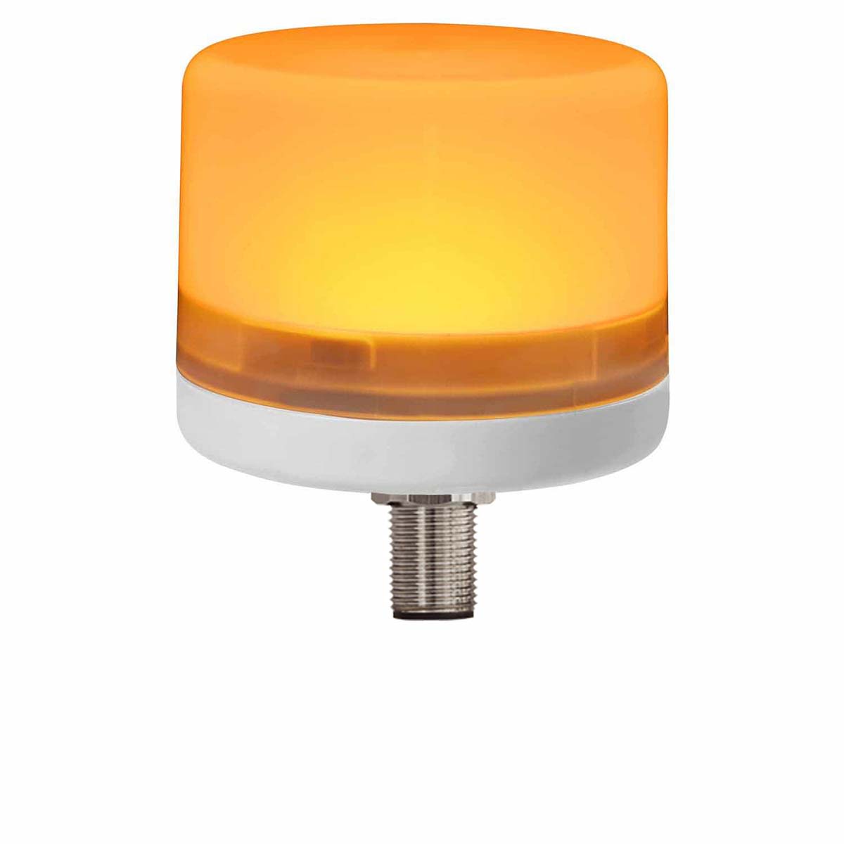 LED Beacon Lamp, Amber, PC, 24 V dc, 14 Chip