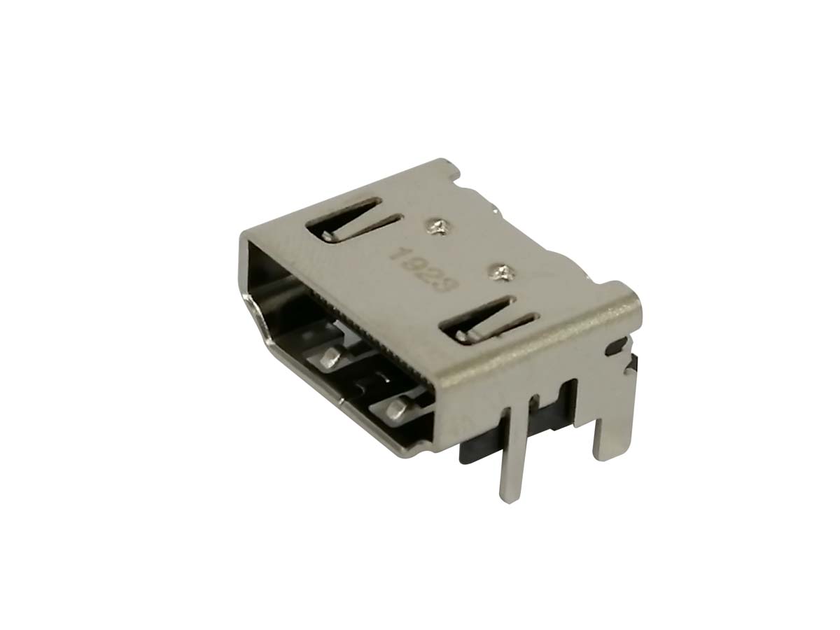 Molex Type A 19 Way Female Right Angle HDMI Connector 40 V