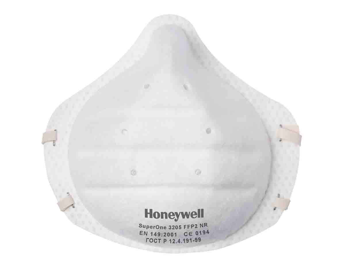 Honeywell 3205 FFP2 Staubschutzmaske, Vergossen, Weiß, 30 Stück