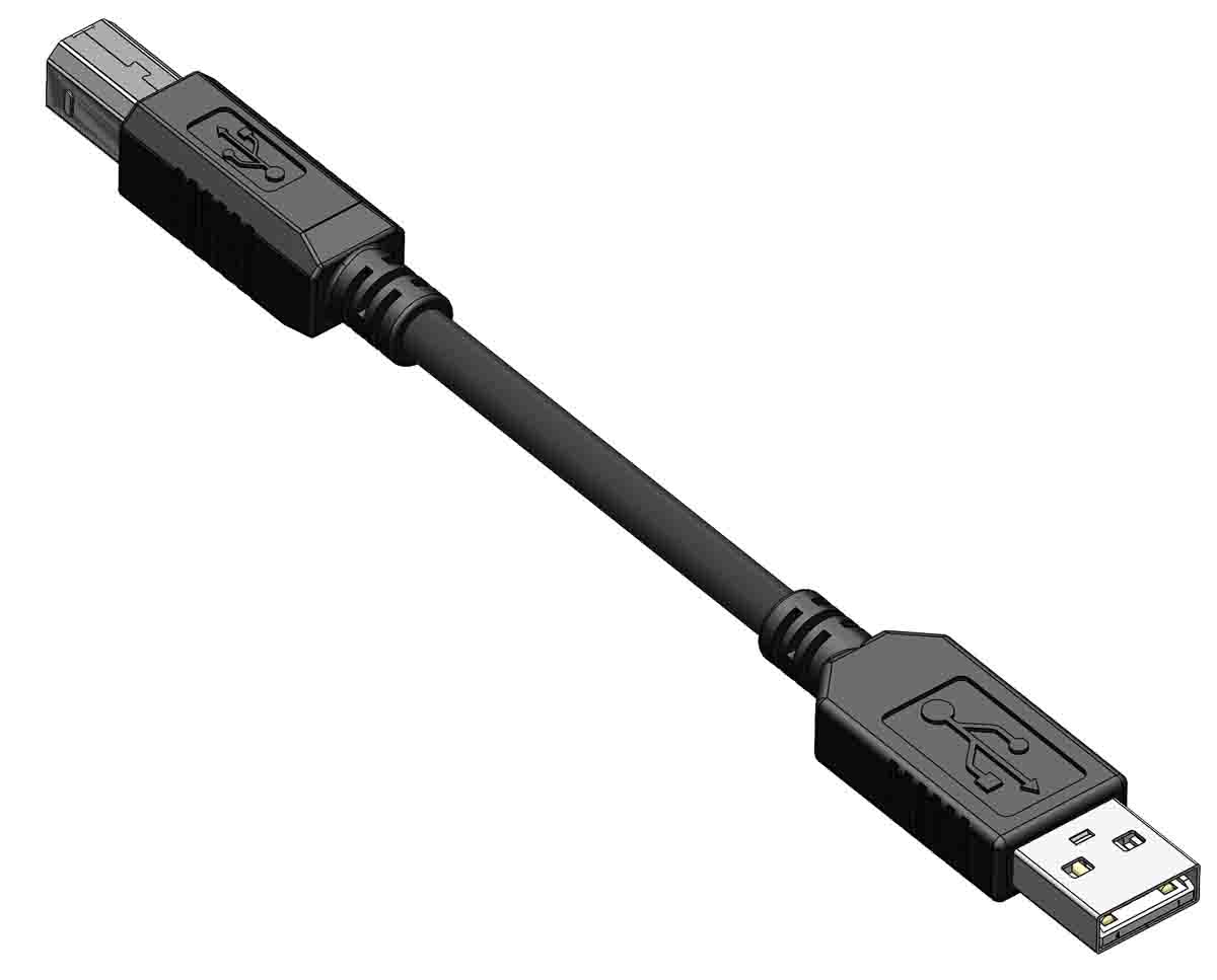 RS PRO Male USB A To Male USB B Cable, USB 2.0, 2m | RS