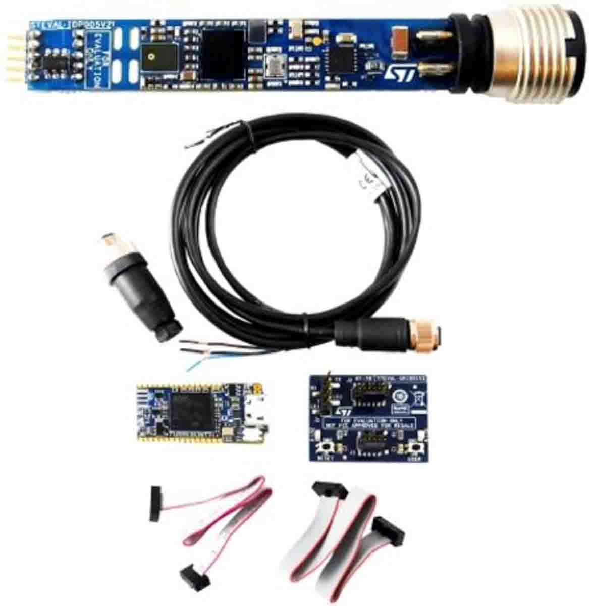 STMicroelectronics STEVAL-IDP005V2 Multi-sensor predictive maintenance kit with IO-Link stack v.1.1 Entwicklungskit für