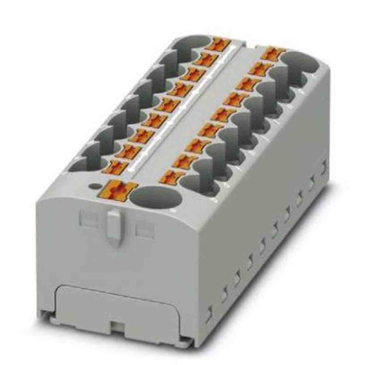 3274032 Phoenix Contact Distribution Block, 19 Way, 6mm², 32A, 450 V