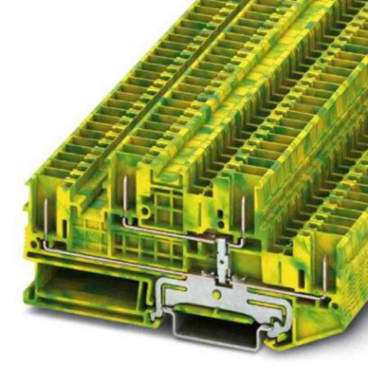 3061499 Phoenix Contact Green/Yellow STTB Double Level Terminal Block