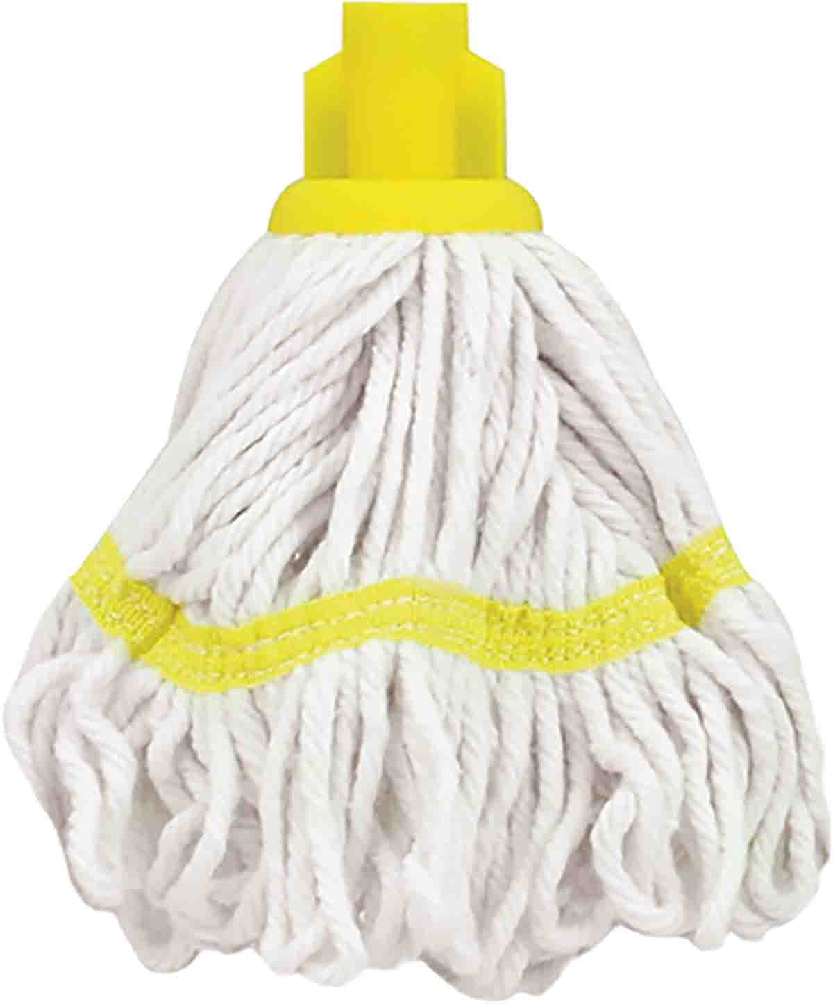 RS PRO Yellow Yarn Mop Head for use with RS PRO Aluminium Handle