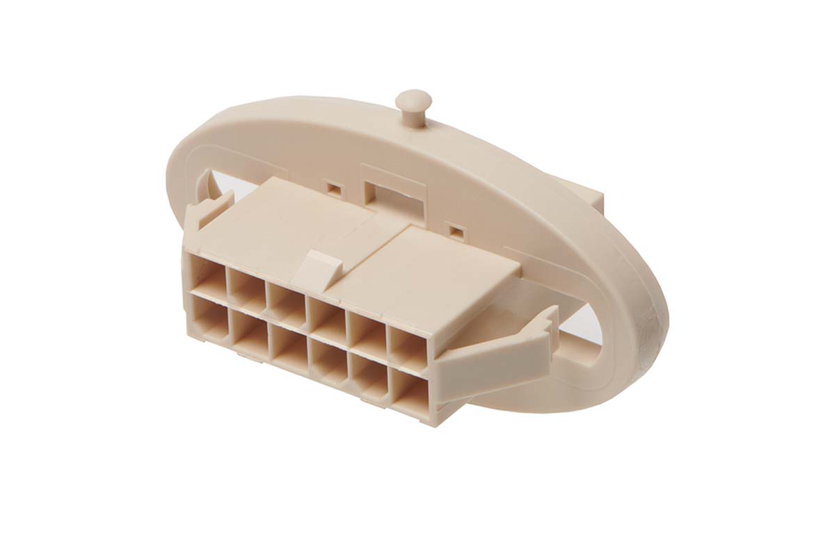 2070170008 Molex, 207017 Female Crimp Connector Housing, 4.2mm Pitch