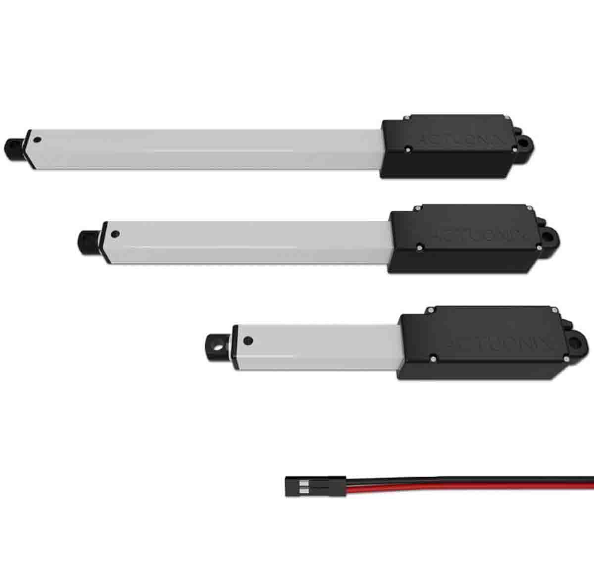 L16-50-150-12-S | Actuonix Miniature Electric Linear Actuator - 20% ...