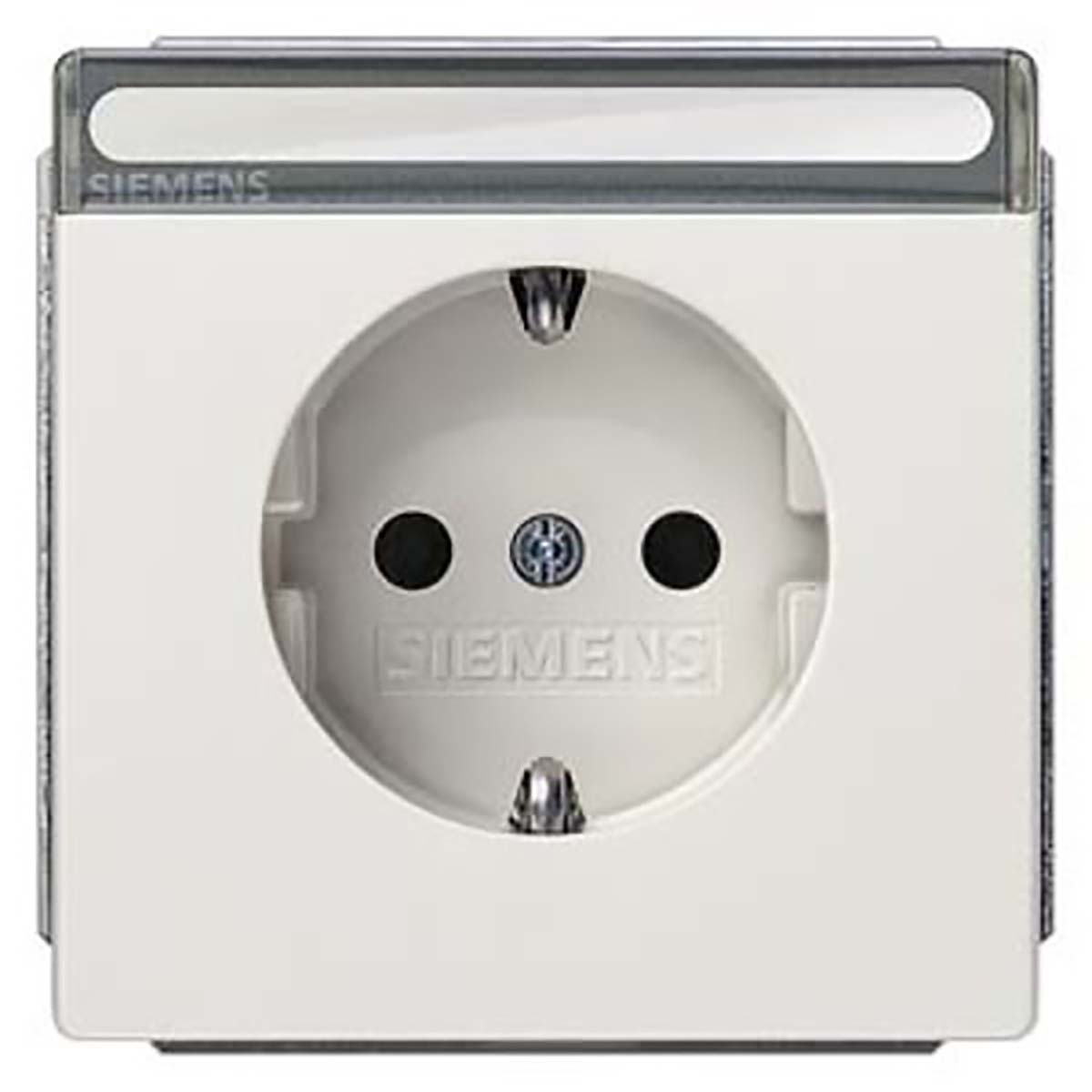 Toma de corriente Siemens, Blanco, sin interruptor Interior, 16A