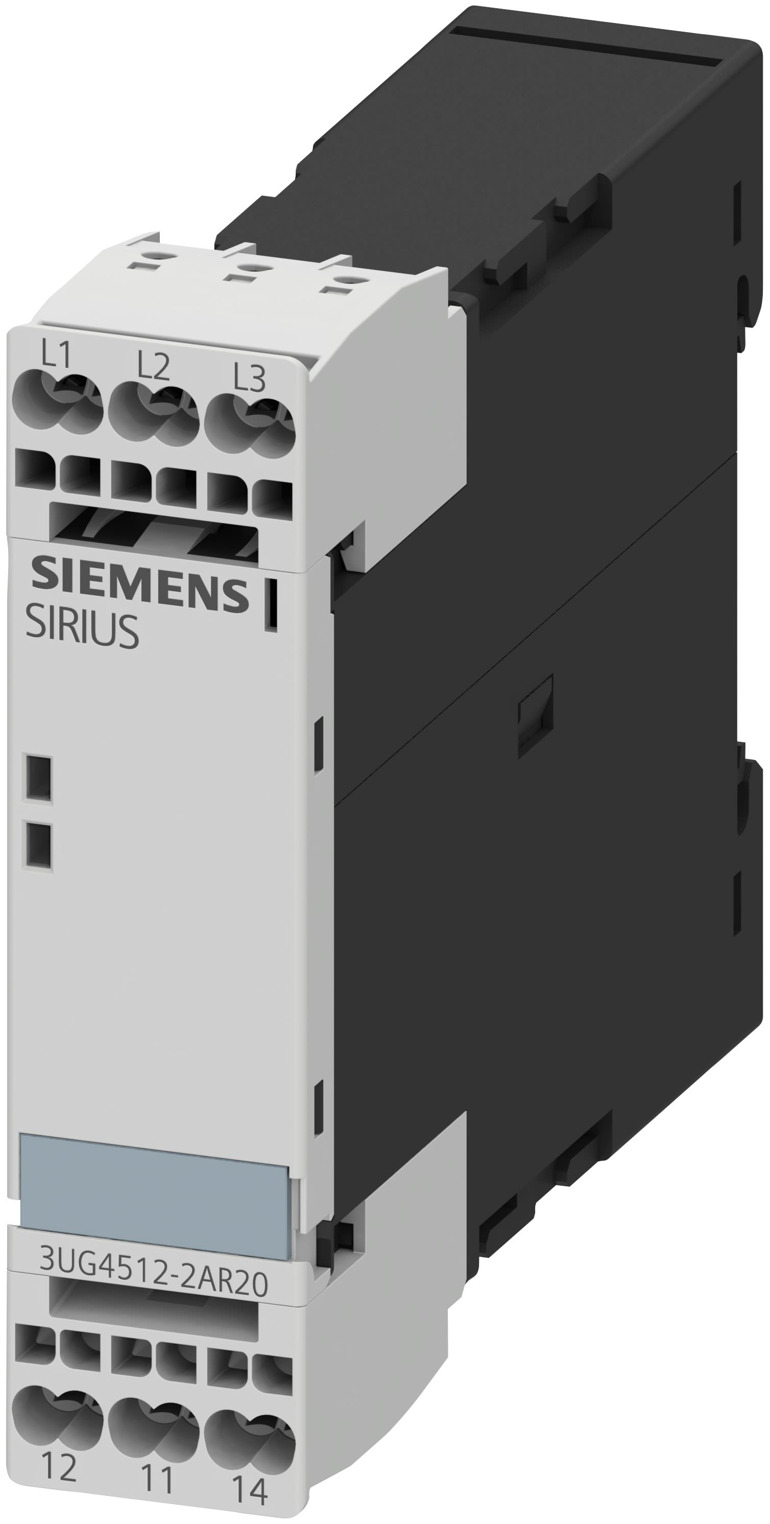 3UG45122AR20 Siemens DIN Rail Phase Monitoring Relay, 3 Phase, SPDT RS