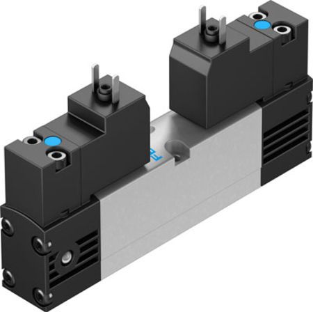 Festo 5/2 Bistable Solenoid Valve - Electrical VSVA-B-B52-H-A2-1C1 ...