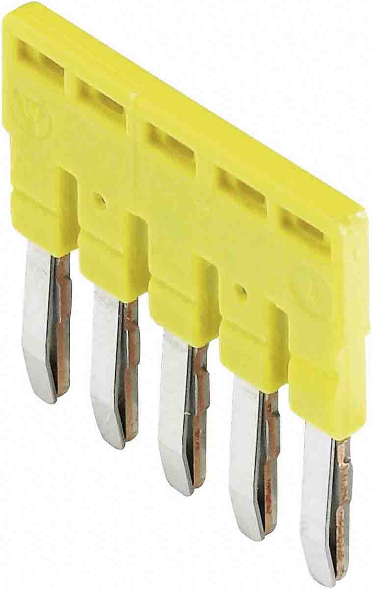 Z7.261.1927.0 Wieland IVB WKF 4 Series Jumper Bar for Use with DIN rail terminal blocks type