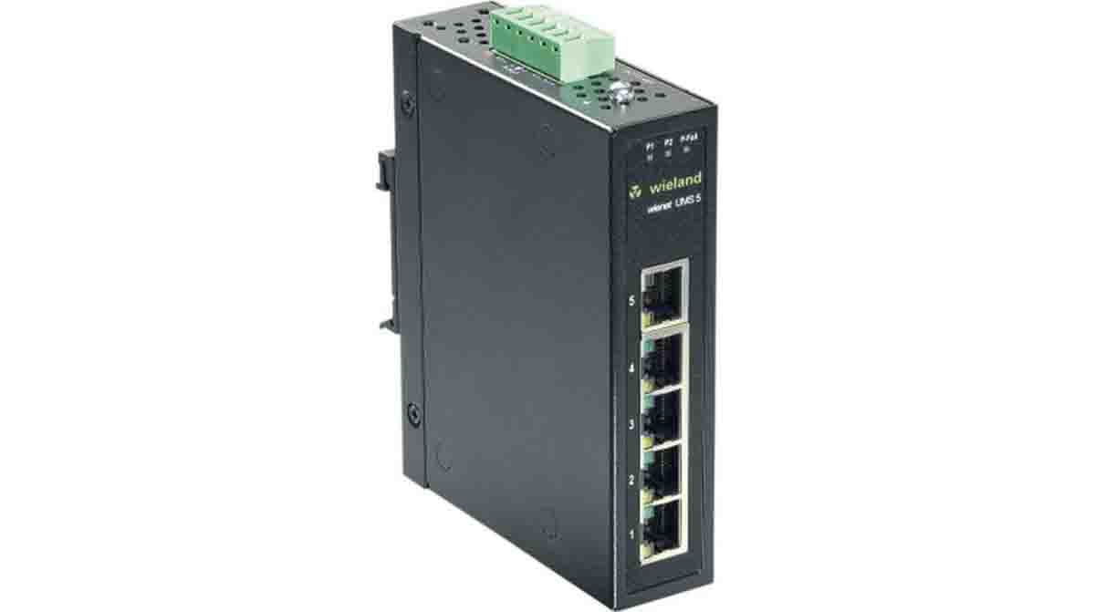 83.040.1001.0 | Wieland IP WIENET UMS 5-W, Unmanaged 5 Port Network ...