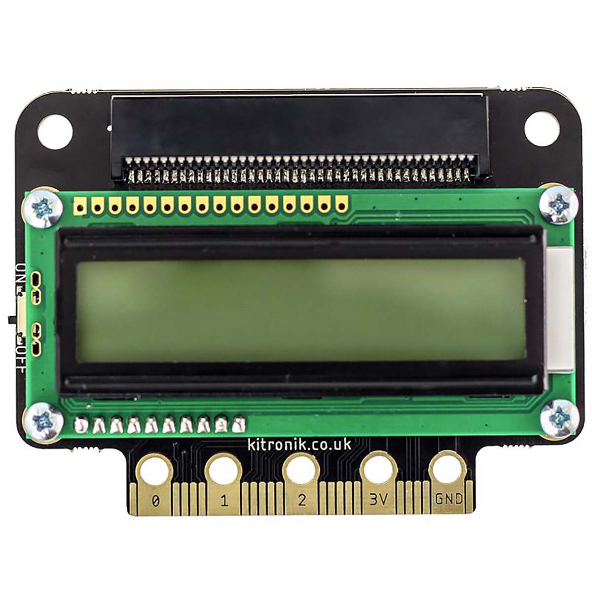 Kitronik :VIEW Text32 LCD Screen For The BBC micro bit