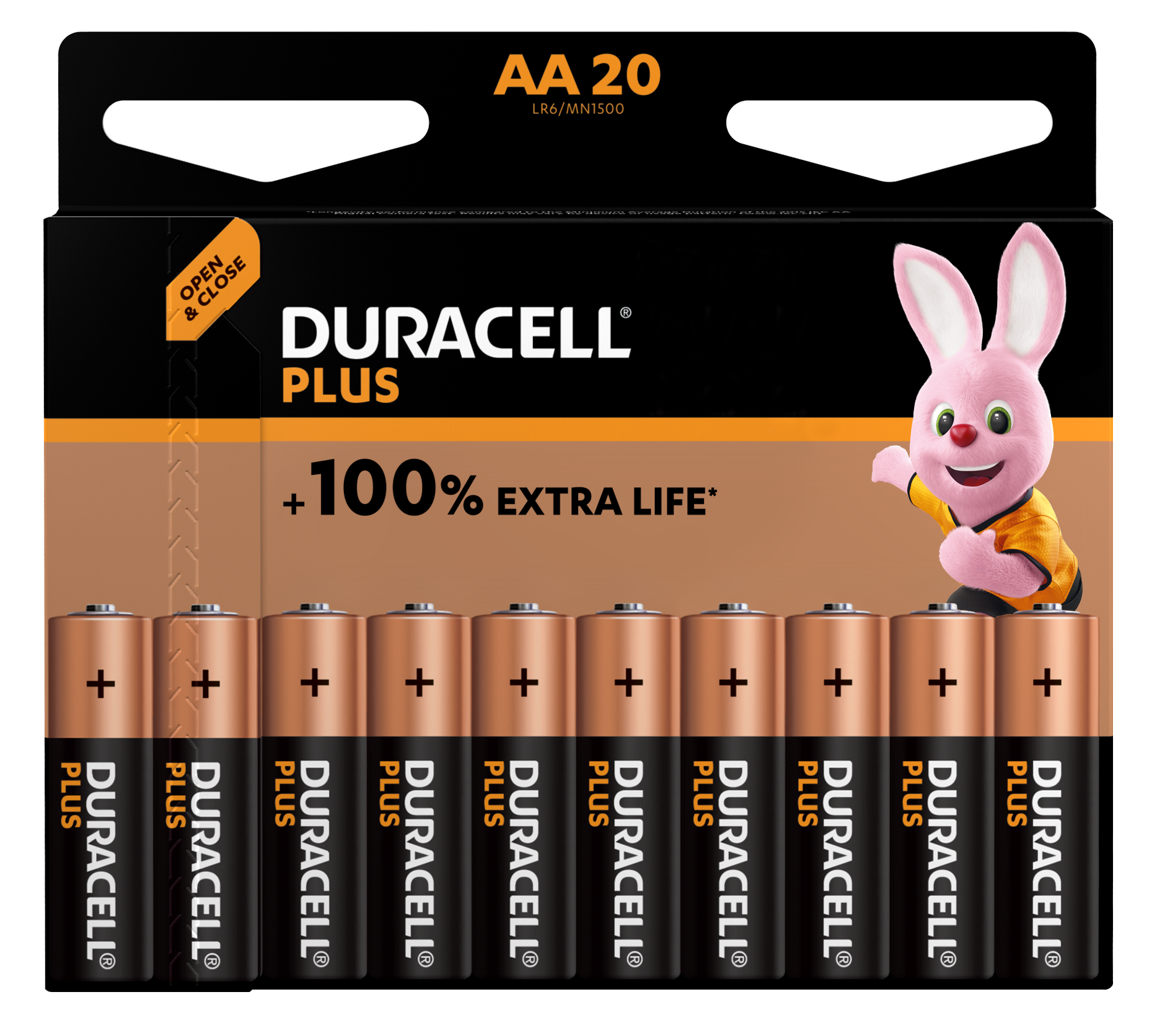 Duracell Plus Power Alkaline AA Batteries 1.5V
