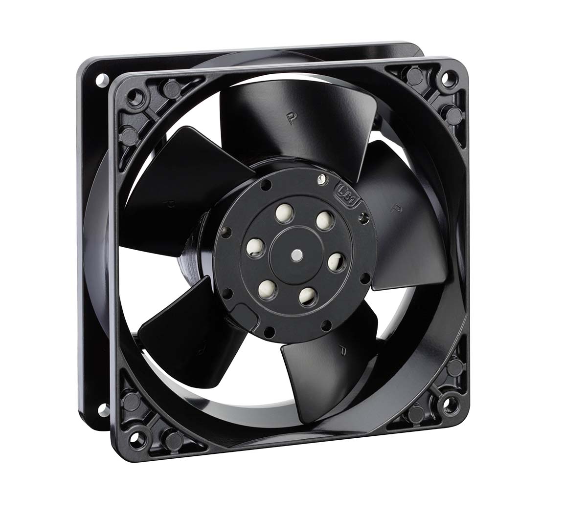 ebm-papst 4000 Z Series Axial Fan, 230 V ac, AC Operation, 160m³/h, 19W, IP20, 119 x 119 x 38mm
