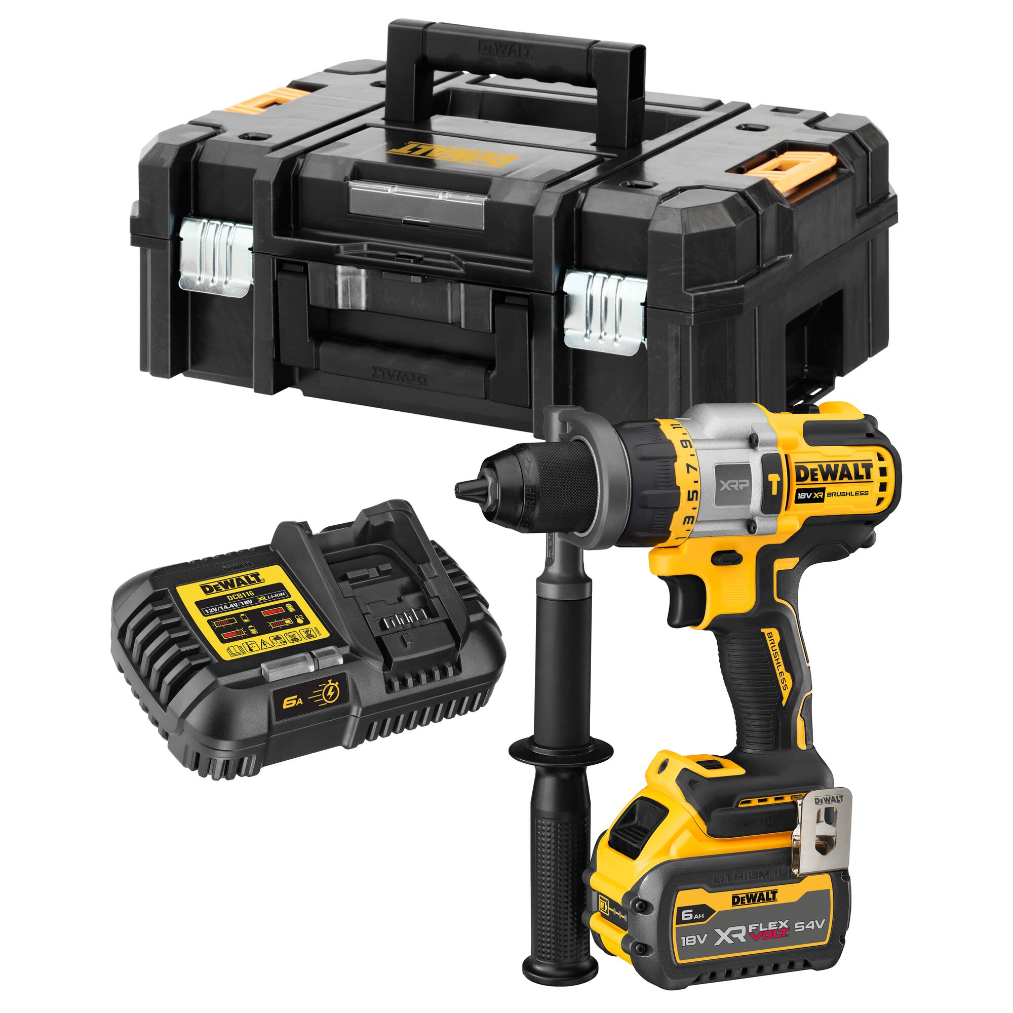 DCD999T1GB DeWALT DCD999 18V Cordless Hammer Drill RS