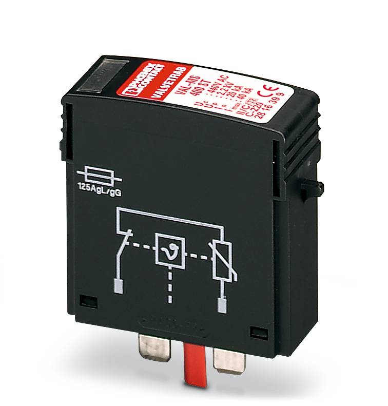 2816399 Phoenix Contact, VALMS 400 ST Surge Suppressor Unit 385 V ac