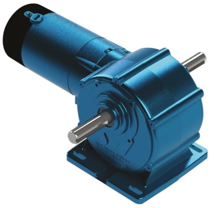 Parvalux, 92 Nm, Brushed DC Geared Motor, Output Speed 8 rpm