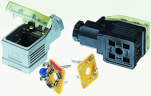 Hirschmann Unequipped Circuit Board for use with GDM Series Rectangular Connector