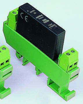 Celduc DIN Rail Solid State Interface Relay, 3 A Max Load, 60 V Max Load, 30 V ac/dc Max Control