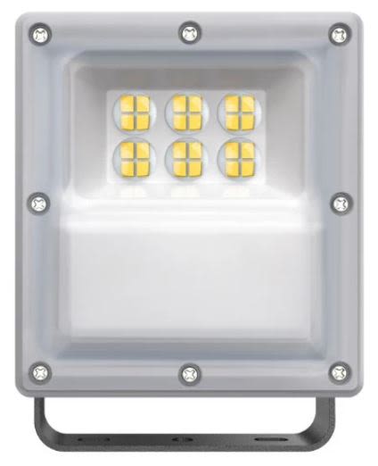RS PRO Floodlight, 6 LED, 10 W, 1200 lm, IP65, 100 → 240 V ac