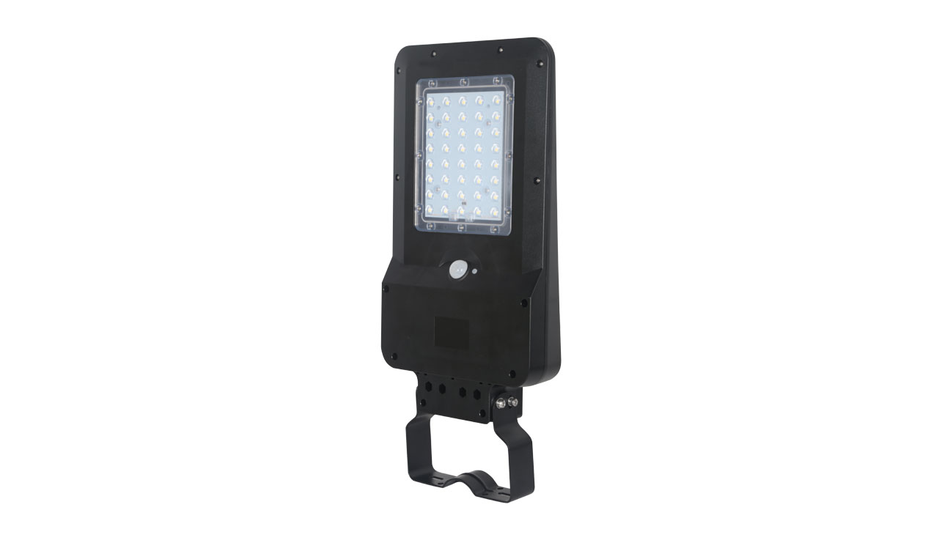 RS PRO, Solar Powered, Security Floodlight, 40 LED, 15 W, 16000 lm, IP65 PIR, 7.4 V