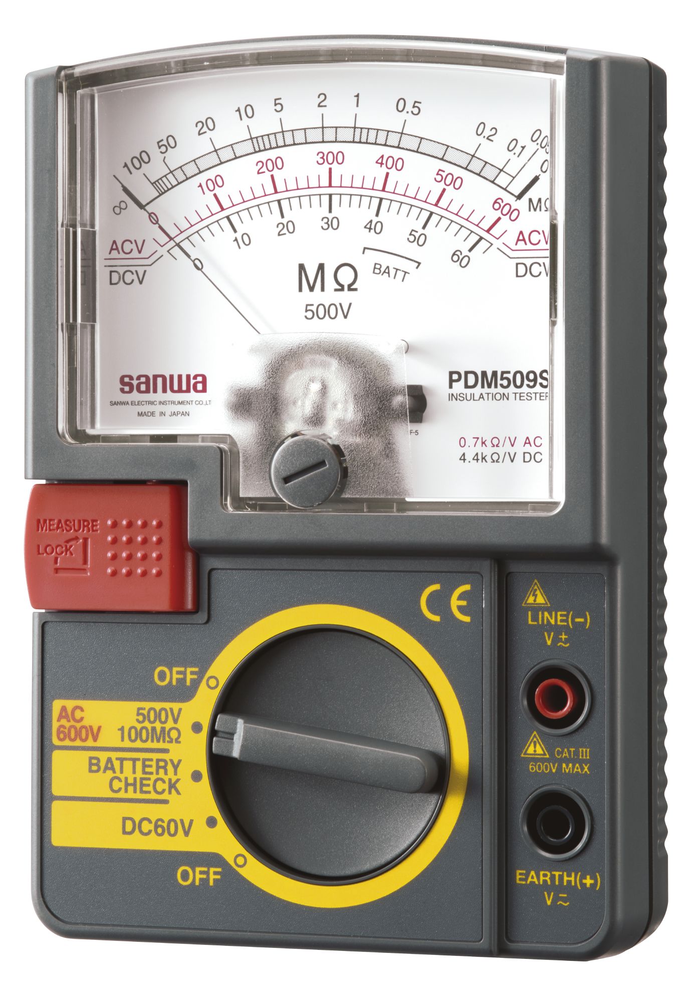 PDM509S | 三和電気計器 絶縁抵抗計 | RS