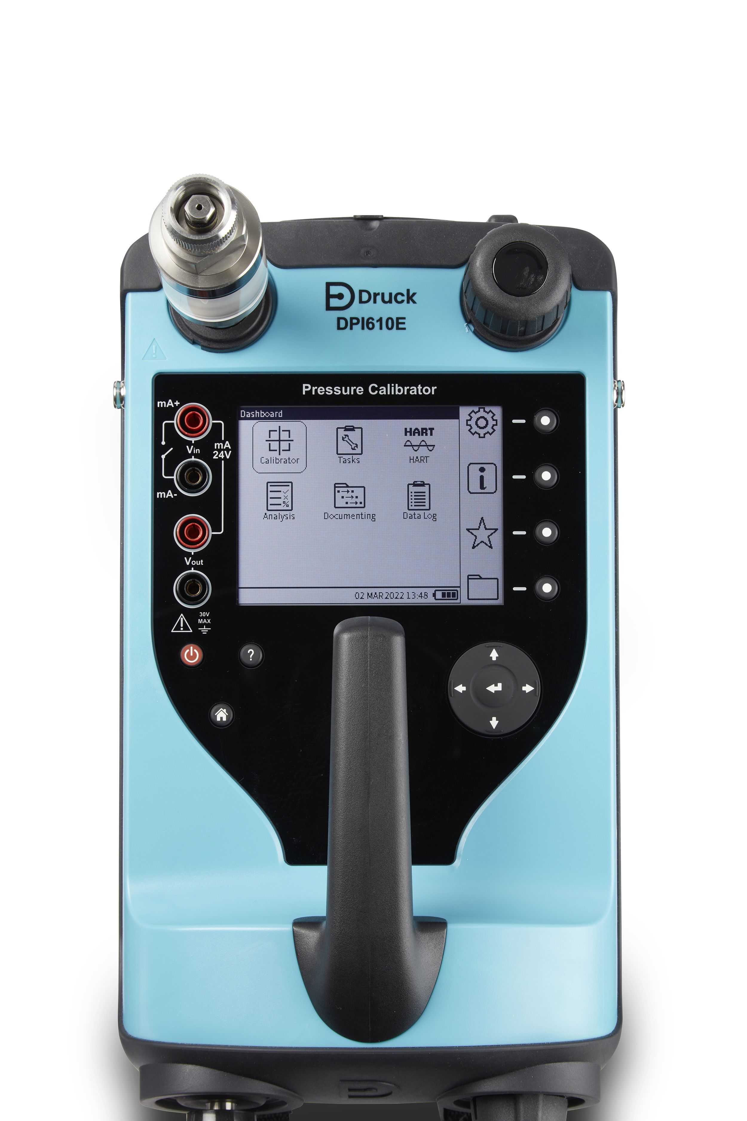 Kalibrator ciśnienia DPI610E, 0,025%, 0–10 barów G, Druck