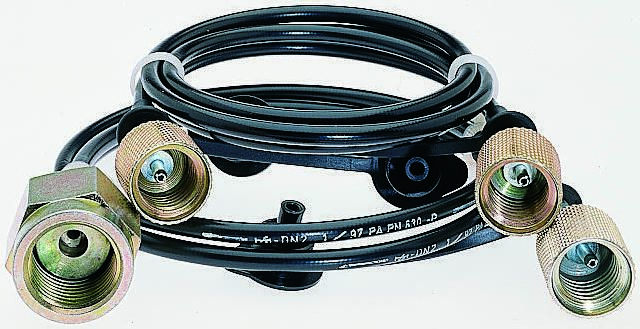Hydrotechnik Hydraulic Test Point Hose S110-AC-FA-01.00, Connection A M16, Connection B G 1/4