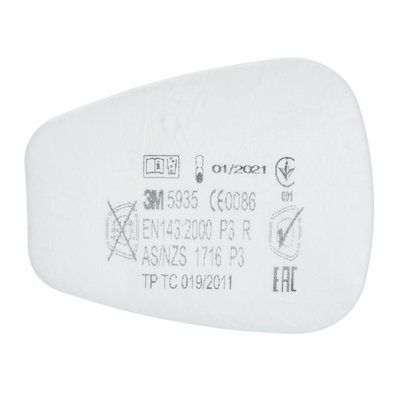 3M Particulates Filter for use with 3M 5000 Series Respirator 5935