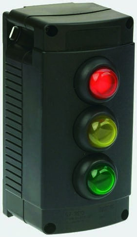 Bartec Push Button Control Station, Thermoplastic, IP66, IP67