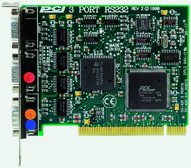 UC431 Brainboxes 3 Port PCI RS232 Serial Card RS