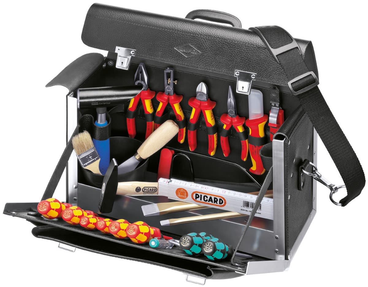 00 21 01 TL | Knipex 24 Piece Electricians Tool Kit, VDE Approved | RS