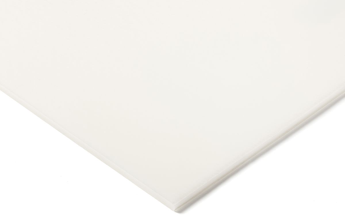 White Plastic Sheet, 500mm x 330mm x 40mm
